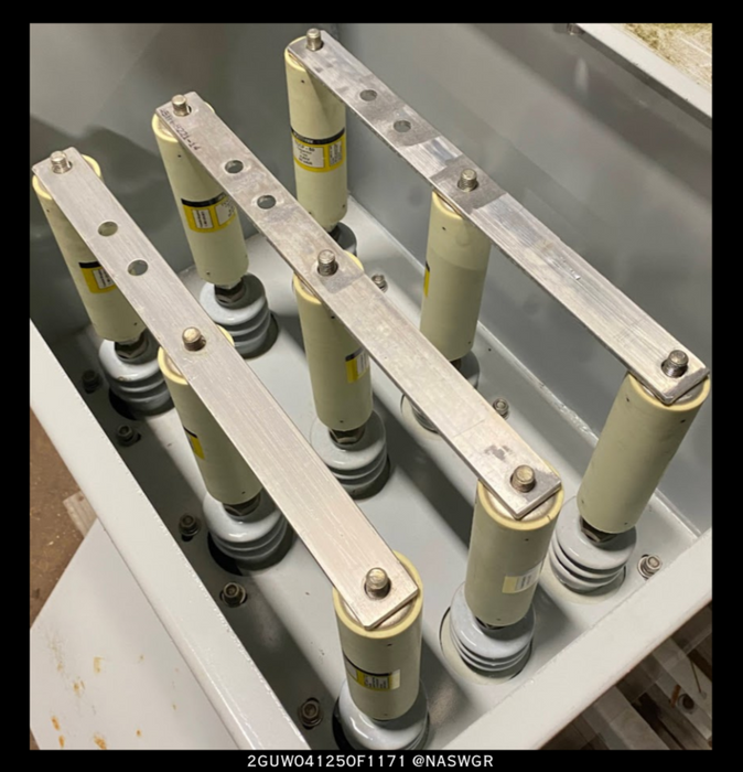 ABB 2GUE041750F1171  3 Phase Power Capacitor Bank - 4160V/250kVAr