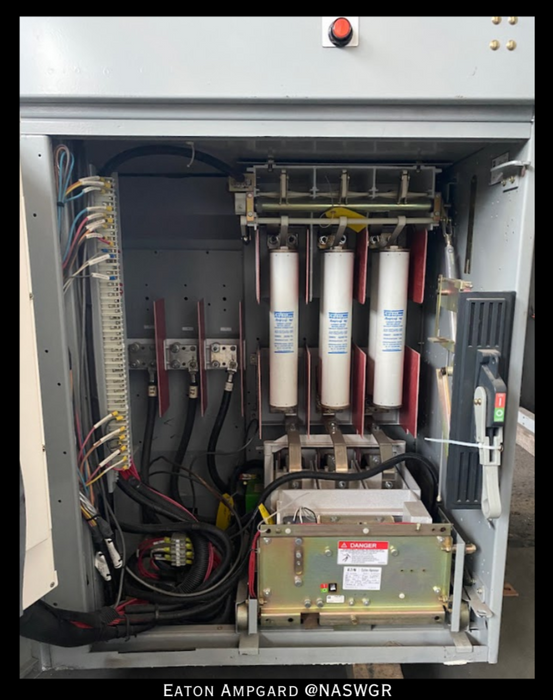 Eaton / Cutler Hammer Ampgard Medium Voltage Control Cell Section- 1750HP/4160V
