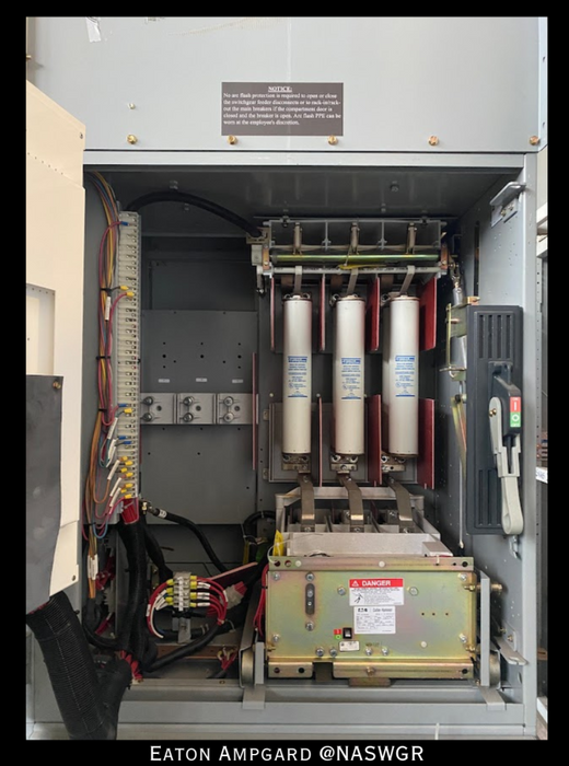 Eaton / Cutler Hammer Ampgard Medium Voltage Control Cell Section- 1150kVA/4160V