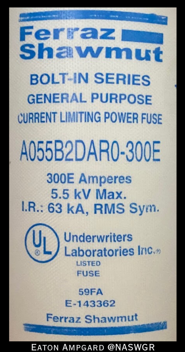 Eaton / Cutler Hammer Ampgard Medium Voltage Control Cell Section- 1333kVA/4160V