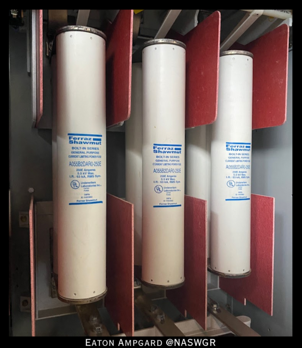 Eaton / Cutler Hammer Ampgard Medium Voltage Control Cell Section- 1150kVA/4160V