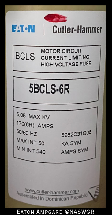 Eaton / Cutler Hammer Ampgard Medium Voltage Control Cell Section- 600HP/4160V