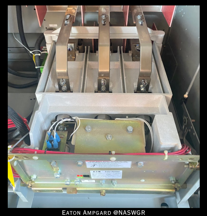 Eaton / Cutler Hammer Ampgard Medium Voltage Control Cell Section- 1250HP/4160V