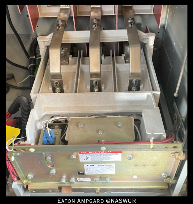 Eaton / Cutler Hammer Ampgard Medium Voltage Control Cell Section- 300HP/4160V