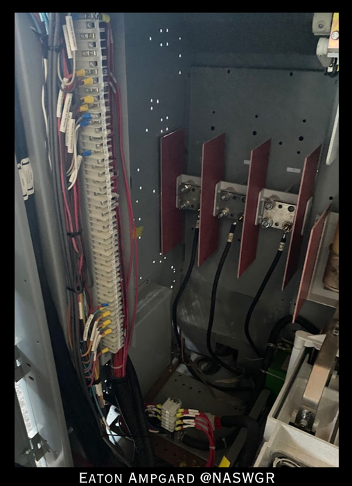 Eaton / Cutler Hammer Ampgard Medium Voltage Control Cell Section- 500HP/4160V