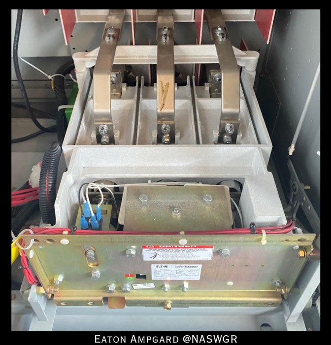 Eaton / Cutler Hammer Ampgard Medium Voltage Control Cell Section- 250HP/4160V