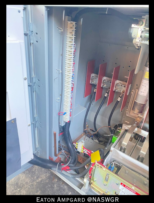 Eaton / Cutler Hammer Ampgard Medium Voltage Control Cell Section- 1250HP/4160V