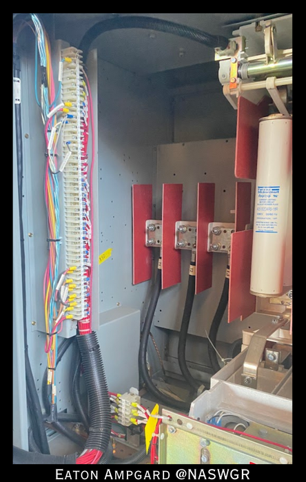 Eaton / Cutler Hammer Ampgard Medium Voltage Control Cell Section- 1750HP/4160V