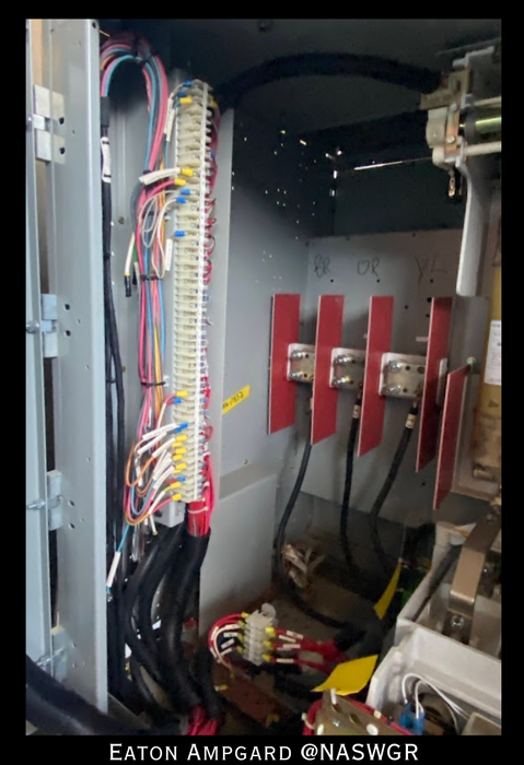 Eaton / Cutler Hammer Ampgard Medium Voltage Control Cell Section- 600HP/4160V