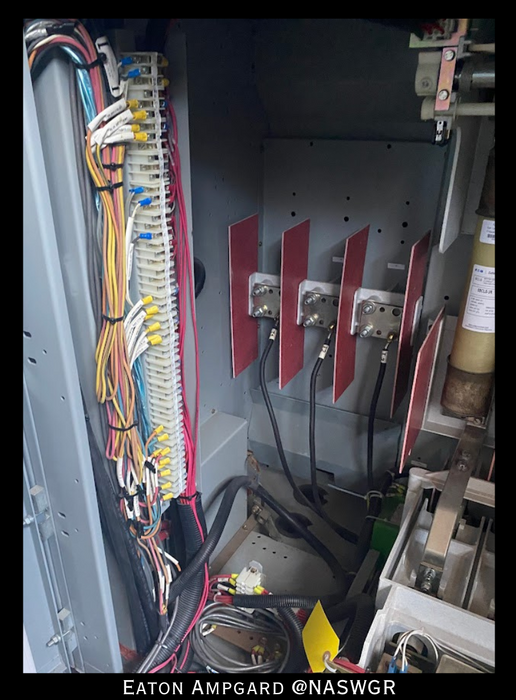 Eaton / Cutler Hammer Ampgard Medium Voltage Control Cell Section- 300HP/4160V