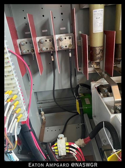 Eaton / Cutler Hammer Ampgard Medium Voltage Control Cell Section- 250HP/4160V