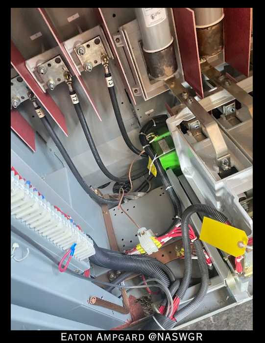 Eaton / Cutler Hammer Ampgard Medium Voltage Control Cell Section- 1250HP/4160V