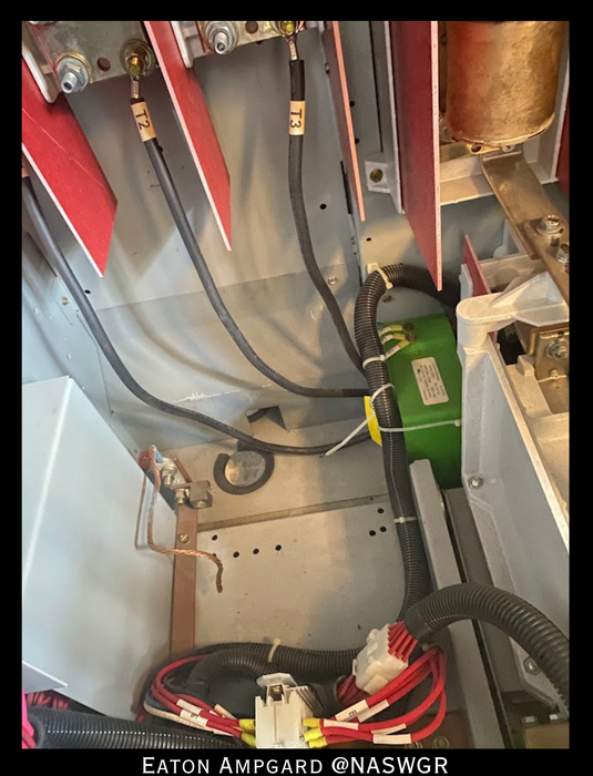 Eaton / Cutler Hammer Ampgard Medium Voltage Control Cell Section- 300HP/4160V