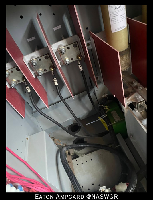 Eaton / Cutler Hammer Ampgard Medium Voltage Control Cell Section- 300HP/4160V