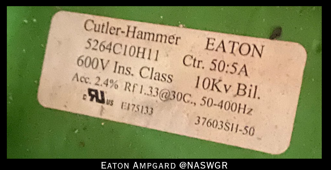 Eaton / Cutler Hammer Ampgard Medium Voltage Control Cell Section- 500HP/4160V