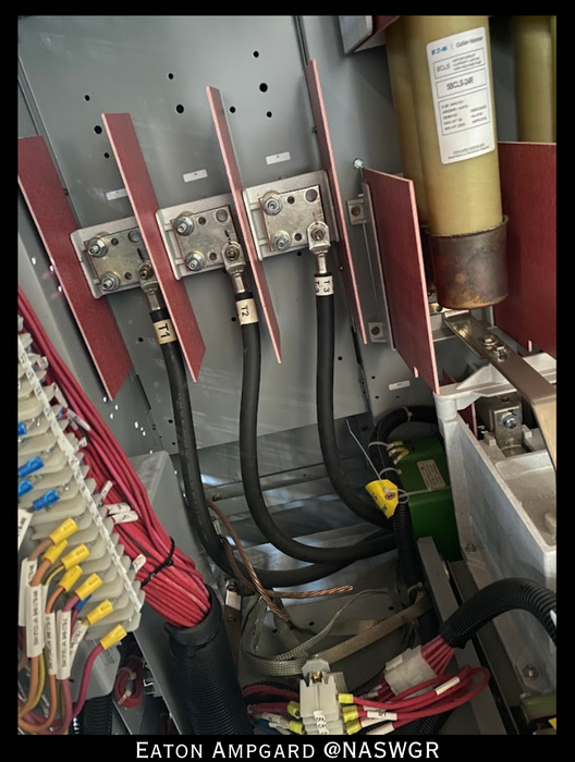 Eaton / Cutler Hammer Ampgard Medium Voltage Control Cell Section- 2250HP/4160V