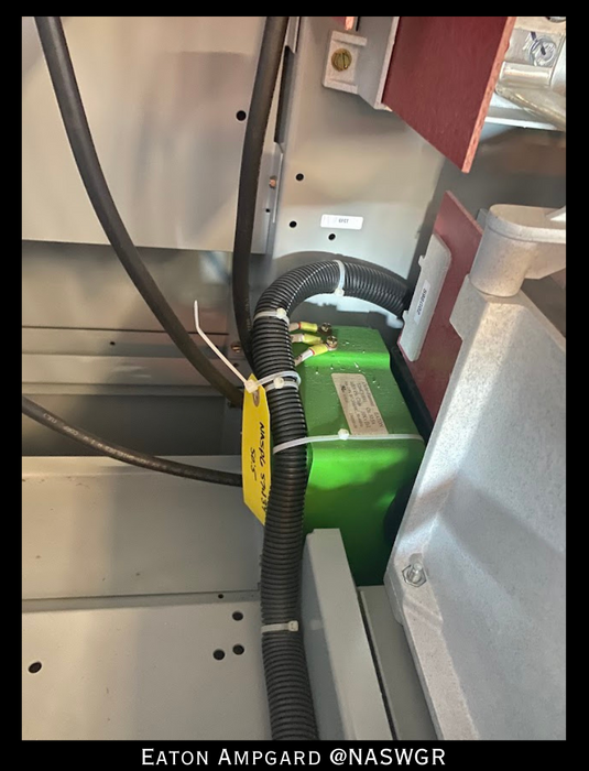 Eaton / Cutler Hammer Ampgard Medium Voltage Control Cell Section- 250HP/4160V