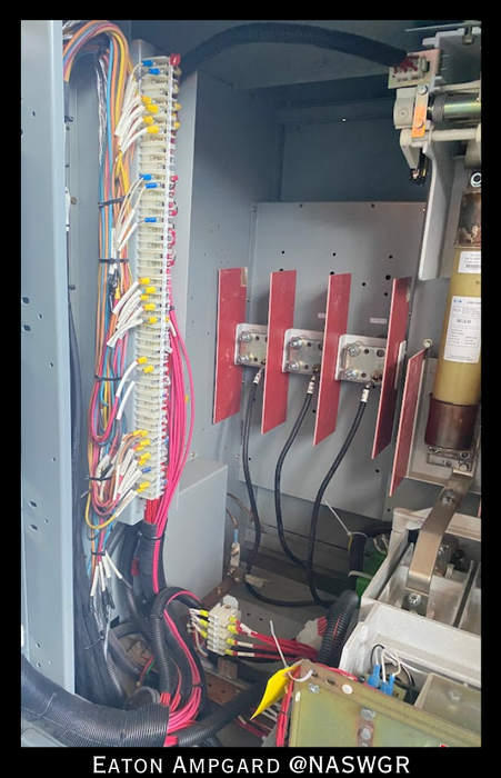 Eaton / Cutler Hammer Ampgard Medium Voltage Control Cell Section- 250HP/4160V