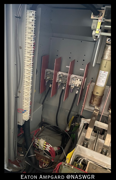Eaton / Cutler Hammer Ampgard Medium Voltage Control Cell Section- 600HP/4160V