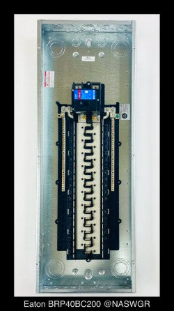 Eaton BRP40BC200 Main Breaker Loadcenter - 200A/240V/N1 - Unused