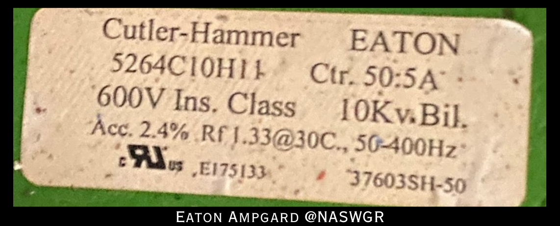 Eaton / Cutler Hammer Ampgard Medium Voltage Control Cell Section- 250HP/4160V