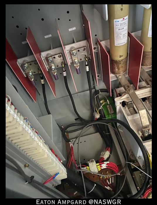 Eaton / Cutler Hammer Ampgard Medium Voltage Control Cell Section- 600HP/4160V