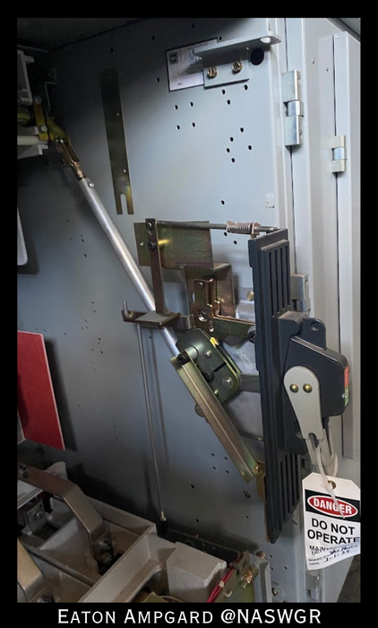 Eaton / Cutler Hammer Ampgard Medium Voltage Control Cell Section- 500HP/4160V