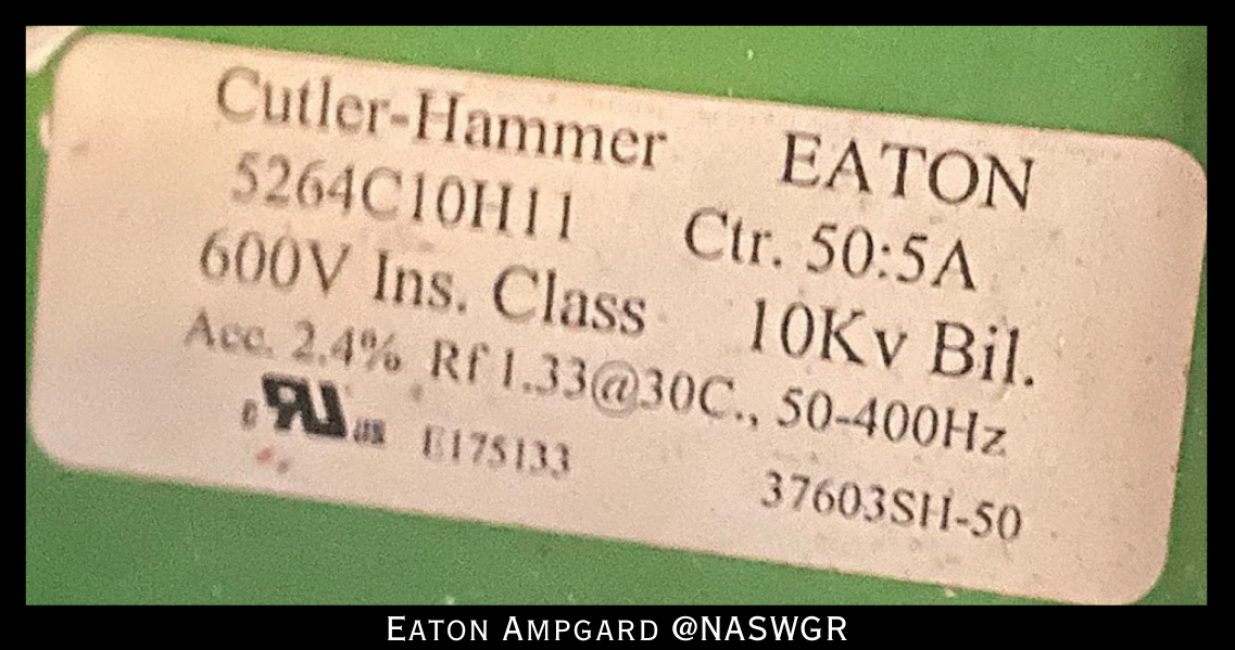 Eaton / Cutler Hammer Ampgard Medium Voltage Control Cell Section- 300HP/4160V