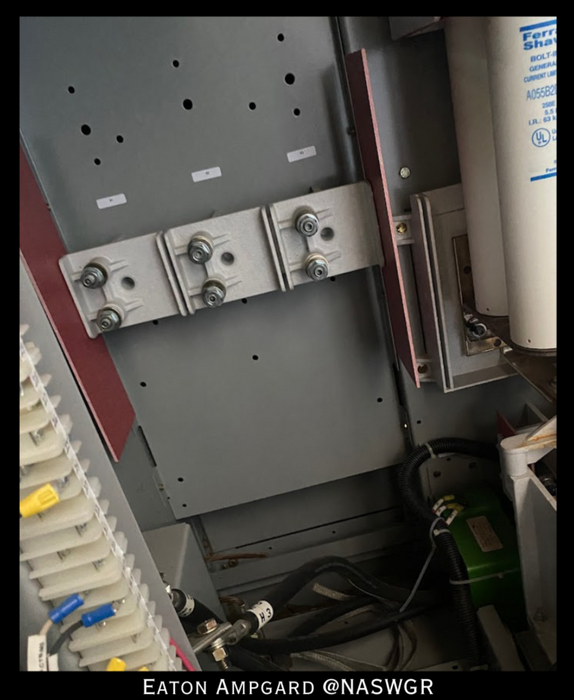 Eaton / Cutler Hammer Ampgard Medium Voltage Control Cell Section- 1150kVA/4160V