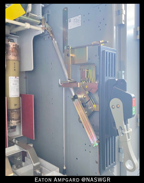 Eaton / Cutler Hammer Ampgard Medium Voltage Control Cell Section- 600HP/4160V