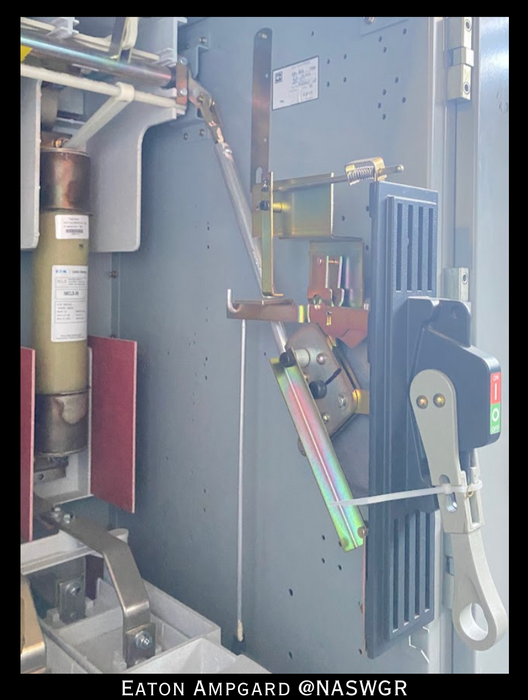 Eaton / Cutler Hammer Ampgard Medium Voltage Control Cell Section- 250HP/4160V