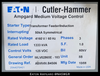 Eaton / Cutler Hammer Ampgard Medium Voltage Control Cell Section- 1333kVA/4160V
