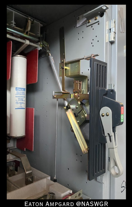 Eaton / Cutler Hammer Ampgard Medium Voltage Control Cell Section- 1150kVA/4160V