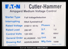 Eaton / Cutler Hammer Ampgard Medium Voltage Control Cell Section- 250HP/4160V