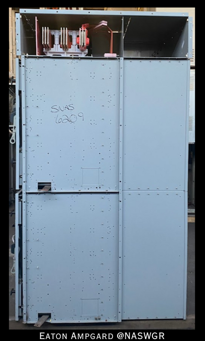 Eaton / Cutler Hammer Ampgard Medium Voltage Control Cell Section- 250HP/4160V