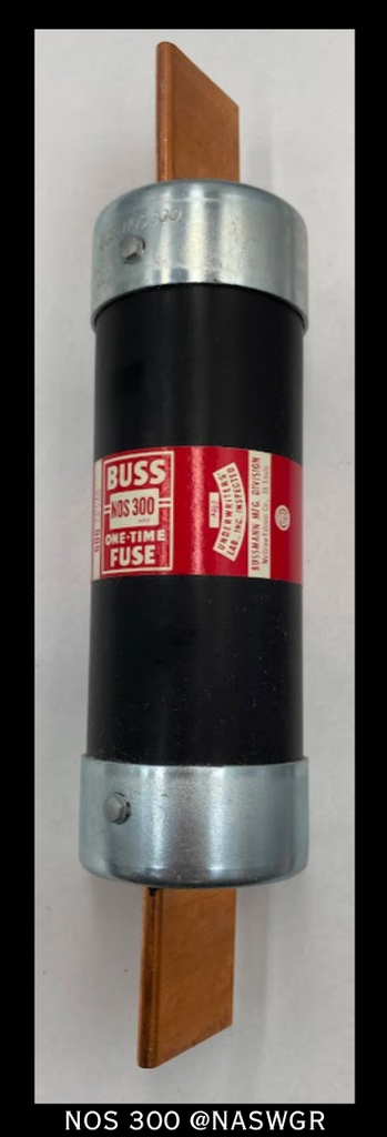 Bussmann NOS 300 One-Time Fuse - 300A/ 600V