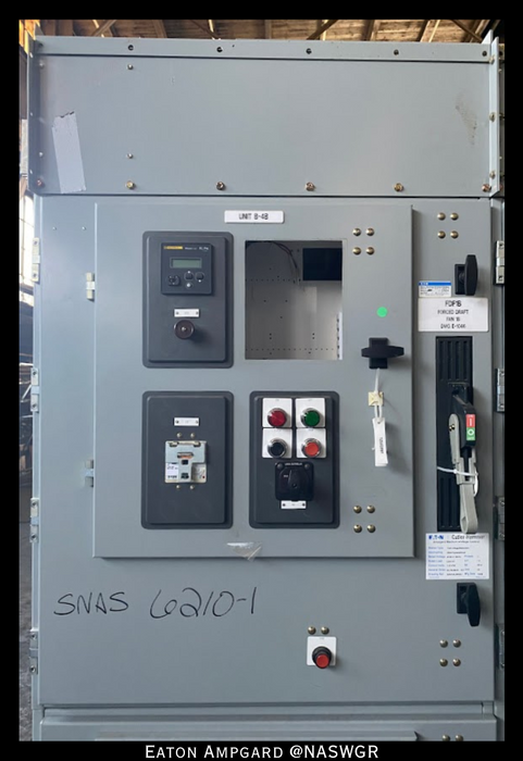 Eaton / Cutler Hammer Ampgard Medium Voltage Control Cell Section- 2250HP/4160V