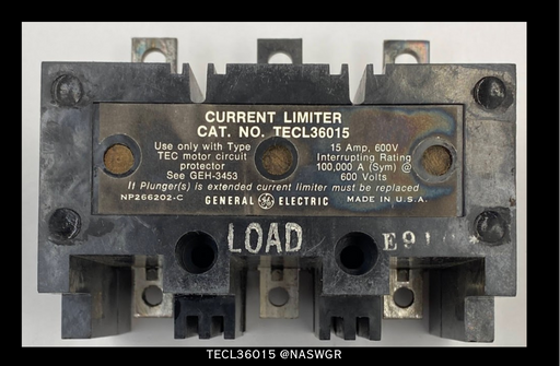 General Electric TECL36015 Current Limiter - 15A/600V