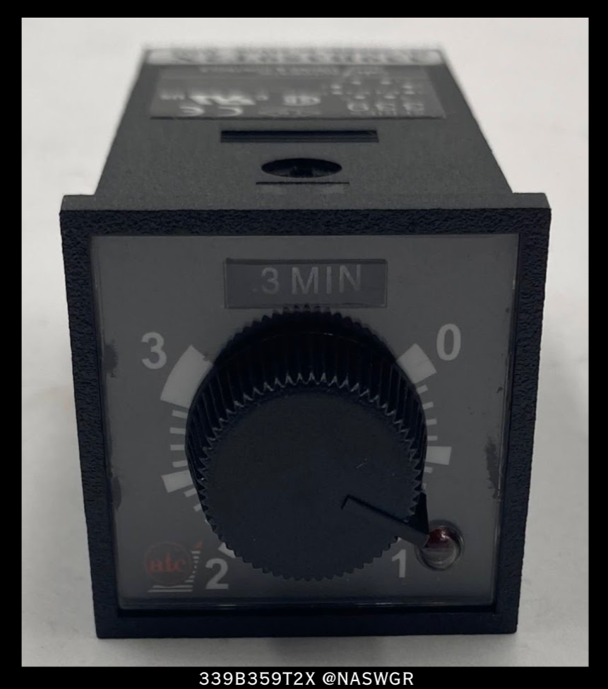 Automatic Timing & Controls 339B359T2X Electronic Timer - Unused Surplus