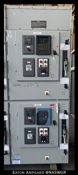 Eaton / Cutler Hammer Ampgard Medium Voltage Control Cell Section- 1150kVA/4160V