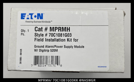 Eaton MPRMH/ 70C1081G03KK Ground Alarm/ Power Supply Module - Factory New