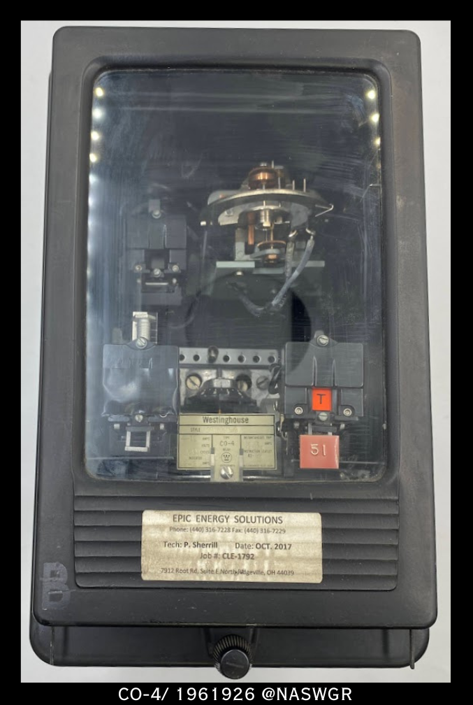 Westinghouse CO-4/ 1961926 Relay - 4-12A