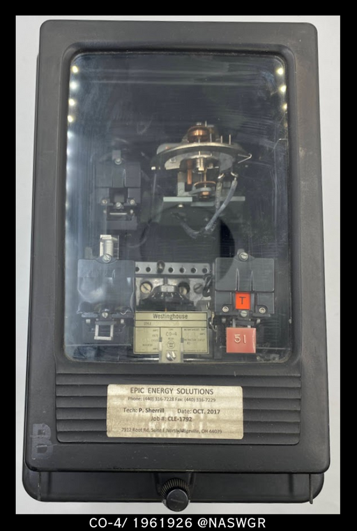 Westinghouse CO-4/ 1961926 Relay - 4-12A