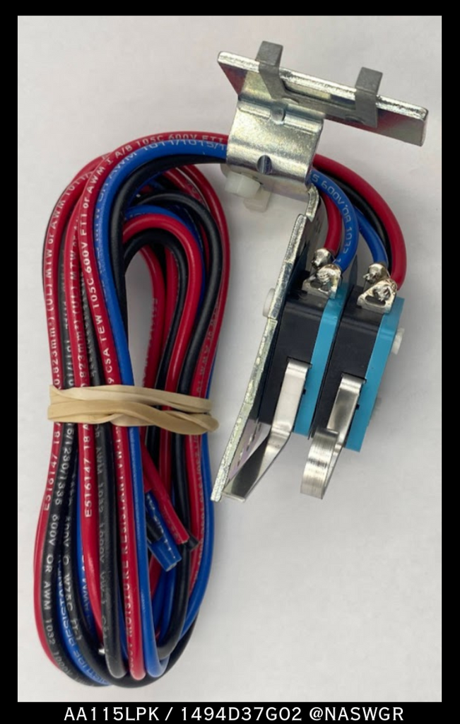 EATON AA115LPK TYPE N BREAKER AL/LO BELL ALARM & AUXILIARY SWITCH 1494 ...