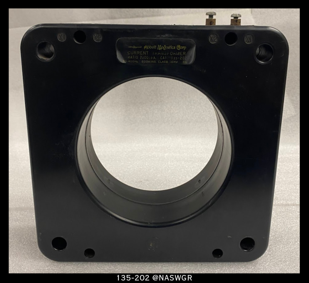 Abbott Magnetics 135-202 Current Transformer - 2000:5 Amp
