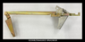General Electric VB PowerVac Breaker Right Side Rack Out Arm Assembly PN: 0209B2584G002