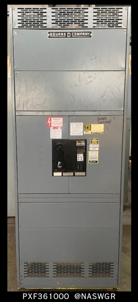 Square D PXF361000 QED Power Style Switchboard Enclosure - 1200 Amps/480V