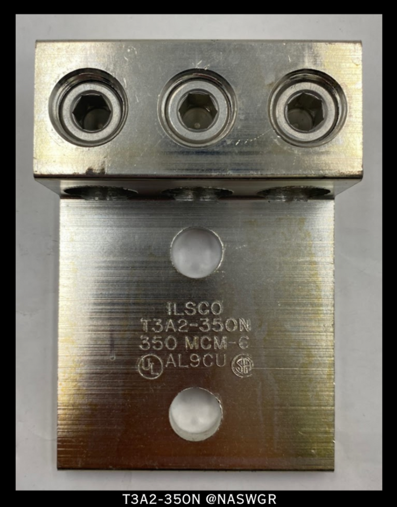 ILSCO T3A2-350N Aluminum Mech Lug