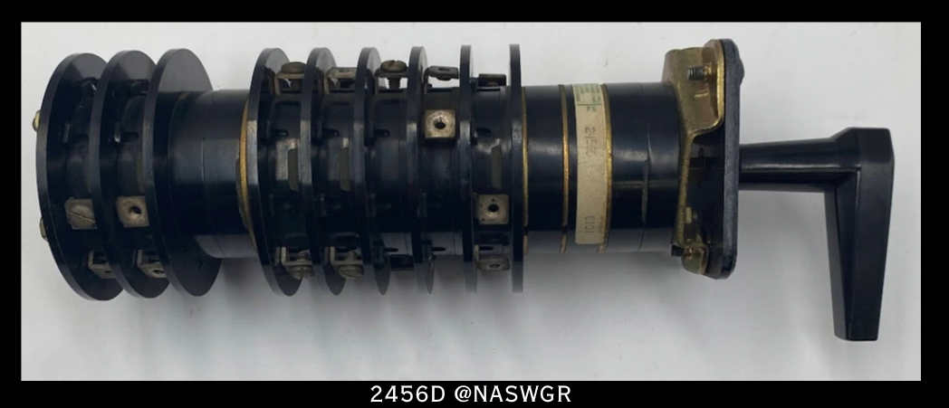 Electroswitch 2456D Series 24 Circuit Breaker Control Rotary Switch