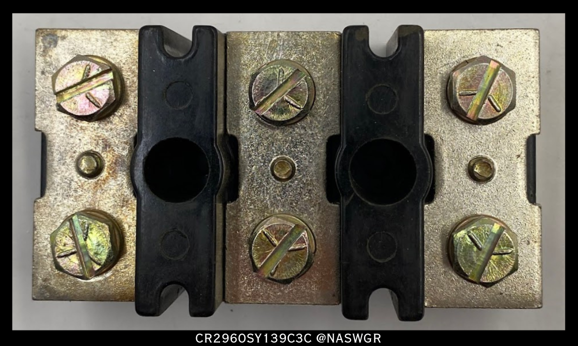 General Electric CR2960SY139C3C Terminal Boards - 100A/600V